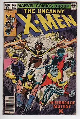Buy The Uncanny X-Men 126 Marvel Comic Book 1979 Vintage 1st Appearance Of Proteus • 31.62£