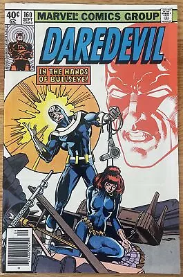 Buy Marvel Comics Daredevil #160 In The Hands Of Bullseye Black Widow • 27.98£