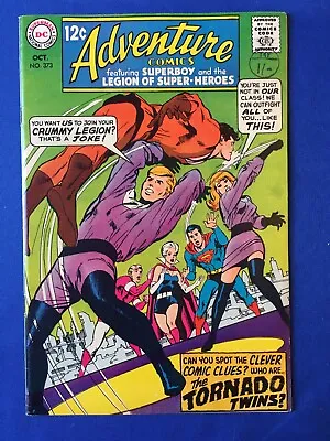 Buy Adventure Comics #373 VFN (8.0) DC ( Vol 1 1968) 1st App Tornado Twins (C) • 32£