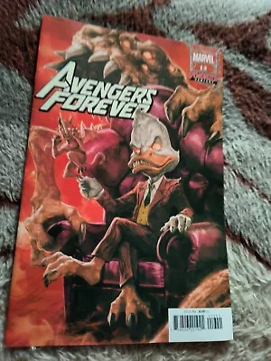 Buy Avengers Forever # 13 Nm 2023 Skan Srisuwan Demonised Howard The Duck Variant ! • 4£