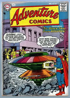 Buy ADVENTURE COMICS #243 W Superboy 1957 • 64.34£