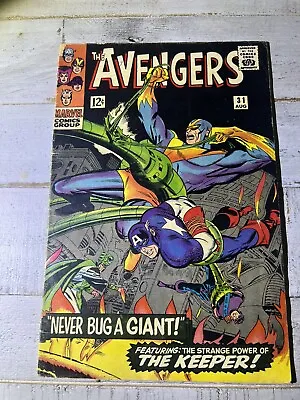 Buy AVENGERS #31  Marvel 1966 - Don Heck Art - Stan Lee Story • 11.83£