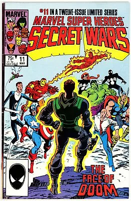 Buy Marvel Super-Heroes Secret Wars (1984) #11 VF- 7.5 Black Costume • 6.33£