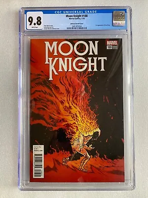Buy Moon Knight #188 1:25 Johnson Variant Cgc 9.8 1st App Sun King Marvel 2018 Mcu • 299.99£