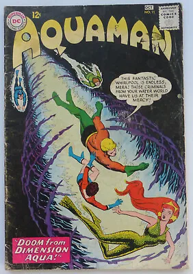 Buy AQUAMAN #11, CLASSIC SILVER AGE WITH 1st APPEARANCE OF  MERA . • 135£