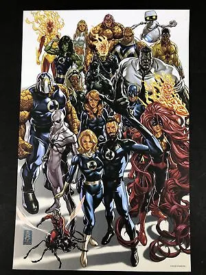 Buy Fantastic Four #35 Variant COVER Marvel Comics Poster 9.5x14.5 • 18.97£
