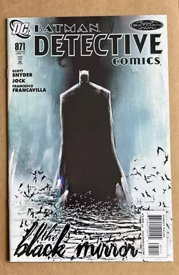 Buy Detective Comics 871 Black Mirror First Scott Snyder Jock Batman 1st Print NM • 28.01£
