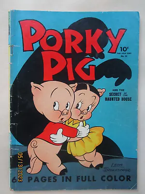 Buy Porky Pig # 1 - Aka Four Color Comics # 16 - 1942 Issue • 296.48£