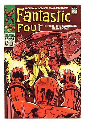 Buy Fantastic Four #81 VG+ 4.5 1968 • 13.83£