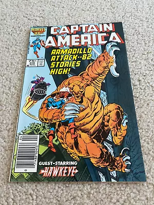 Buy Captain America  316  NM  9.2  High Grade  Hawkeye  Armadillo  Marvel   1986 • 4.77£