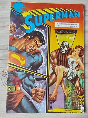 Buy Superman #8 1980 Knockout Fuss Pot #331 Turkish Comic Turkey • 51.63£