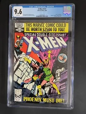 Buy X-men #137 Cgc 9.6 -1980 - Dark Phoenix - Death Of Jean Grey • 256.87£