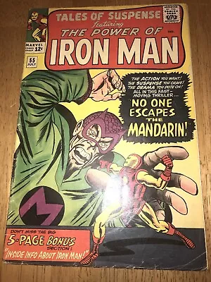 Buy Tales Of Suspense 55 Iron Man Mandarin Pepper Potts Pinup Inside Iron Man B6 • 31.37£