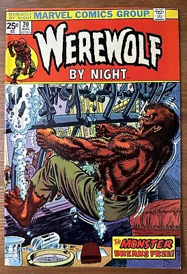 Buy Werewolf By Night #20 1974 Marvel Value Stamp. Comic Vintage Super Clean • 22.38£