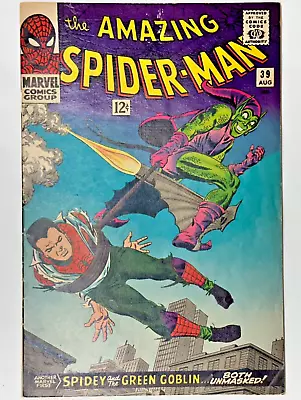 Buy AMAZING SPIDER-MAN #39 FN/VF 1966 Marvel Comics 1st John Romita Cover • 281.09£