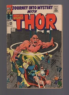 Buy Journey Into Mystery #121 - Thor Vs Absorbing Man - Jack Kirby Art - Low Grade • 14.22£
