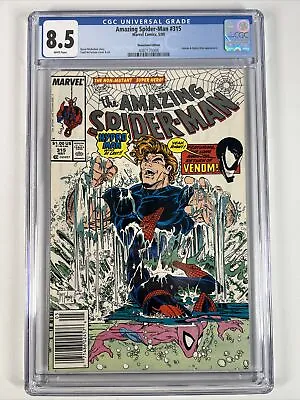Buy Amazing Spider-Man #315 CGC 8.5 (1989) Newsstand | Marvel Comics • 39.97£
