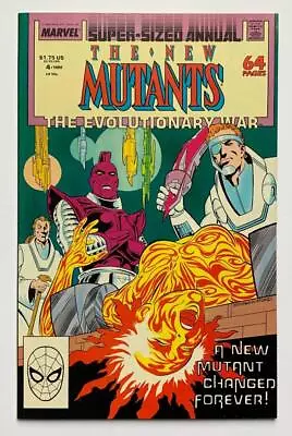 Buy The New Mutants Annual #4. (Marvel 1988) VF/NM Condition Classic. • 18.50£