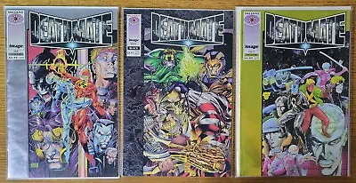 Buy Deathmate Lot Of 3, Prologue, Black, Yellow 1993 Image Valiant Comics 1st Gen 13 • 6.32£