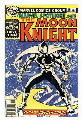 Buy Marvel Spotlight #28 VG+ 4.5 1976 1st Solo Moon Knight App. • 66.69£