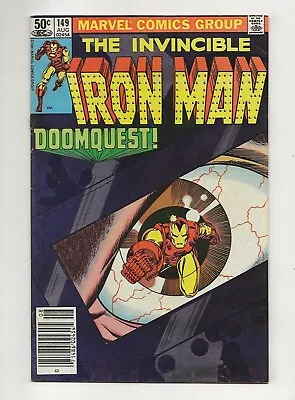 Buy The Invincible Iron Man #149 (1981) FN/VF 7.0 • 7.12£