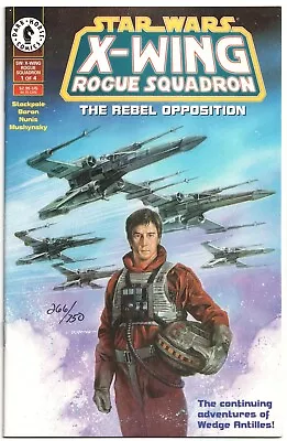 Buy Star Wars X-wing Rogue Squadron #1 Dynamic Forces Signed Baron Nunis Df Coa Dhc • 49.95£