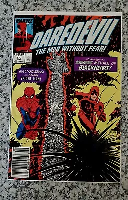 Buy Daredevil 270 FN+ Newsstand 1st Appearance Of Blackheart Spider-Man Marvel 1989 • 8.03£