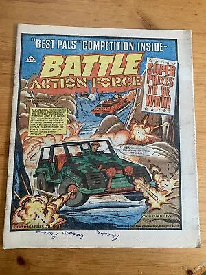 Buy Battle Action Force Comic Good Condition No Rips Or Pen Marks 29 September 1984 • 7.25£
