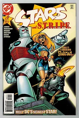 Buy STARS AND STRIPE # 0 - (DC 1999) - 1st APPEARANCE OF STARGIRL - HIGH GRADE - VF+ • 31.62£
