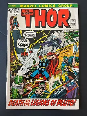 Buy Thor #199 - Pluto Appearance (Marvel, 1962) VF • 20.29£