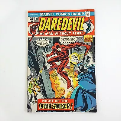 Buy Daredevil #115 VF+ Wolverine In Hulk 181 Ad (1974 Marvel Comics) • 44.23£