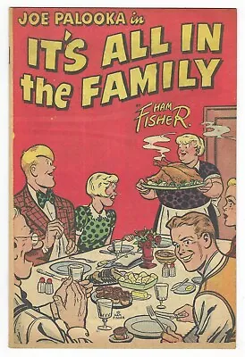 Buy JOE PALOOKA In IT'S ALL IN THE FAMILY #nno GOLDEN AGE COMIC BOOK 1945 Ham Fisher • 33.99£