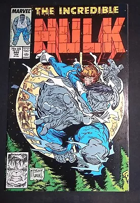 Buy The Incredible Hulk #344 Bronze Age Marvel Comics VF • 13.99£