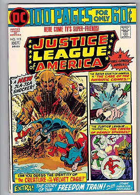 Buy Justice League Of America #113 8.0 1974 Off-white Pages Greg Eide Collection • 34£