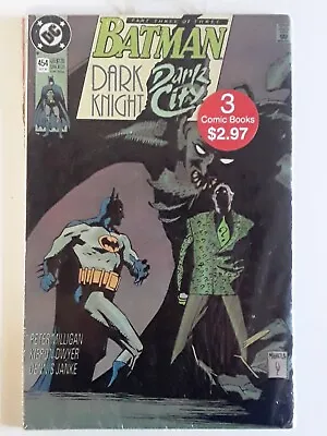 Buy 1990 DC Comics 3 Pack BATMAN #454 / Action Comics #656 & ?, Still Sealed High Gr • 14.23£