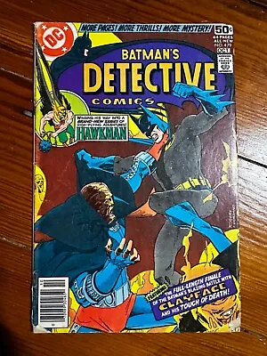 Buy Detective Comics #479 (1978) 1st App Of Fadeaway Man, Clayface App • 6.39£