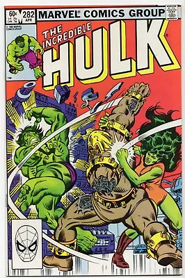 Buy Incredible Hulk #282, NM- 9.2, 1st Team-Up With She-Hulk  Comic Key • 13.66£