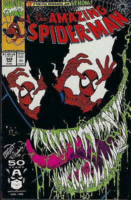 Buy Amazing Spider-Man(MVL-1963)#346 Key- Classic Cover Art By Erik Larsen (7.0) • 14.47£