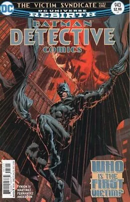 Buy Batman: Detective Comics #943 (2016) Vf/nm Dc • 3.95£
