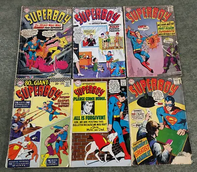Buy Superboy Lot Bundle Set #132 133 135 138 146 148  (1966) DC Batman CBS Aurora • 19.98£