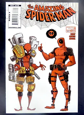 Buy Marvel AMAZING SPIDER-MAN (2010) #611 Skottie YOUNG Deadpool VF (8.0) Ships FREE • 44.75£