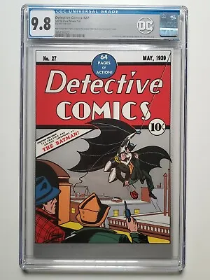 Buy BATMAN Detective Comics #27 (2018) Pure Silver Foil (NZMINT) CGC 9.8 [DC Comics] • 394.33£