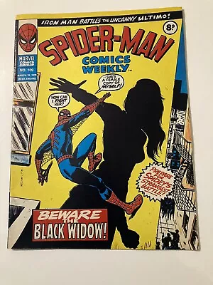 Buy Spider-man Comics Weekly #109 15/03/1975 Iron Man, Thor Marvel, Black Widow • 2.99£