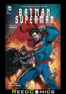 Buy BATMAN SUPERMAN VOLUME 4 SIEGE GRAPHIC NOVEL Paperback Collects #17-20 + Annual • 13.50£