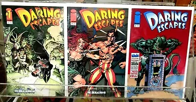 Buy Image Comics DARING ESCAPES #1 #2 #3 HARRY HOUDINI Magic Man 1998 NM W/variant • 4.34£