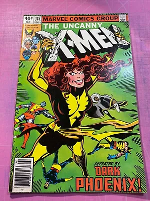Buy Uncanny X-Men # 135 (1980) FN Dark Phoenix Part 7, Spider-Man, Dr Strange, FF • 35.61£