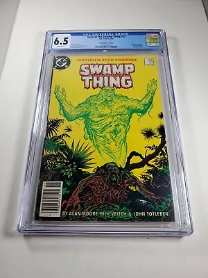 Buy SAGA OF THE SWAMP THING #37 Canadian Price Variant! CGC 6.5 1st J Constantine!! • 228.38£