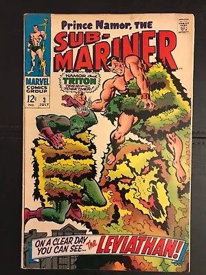 Buy Sub-Mariner #3 (1968) VF  The Leviathan - NICE COPY! • 35.98£