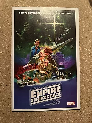 Buy Star Wars The Empires Strikes Back 40th Anniversary Cover By Chris Sprouse Comic • 12.50£