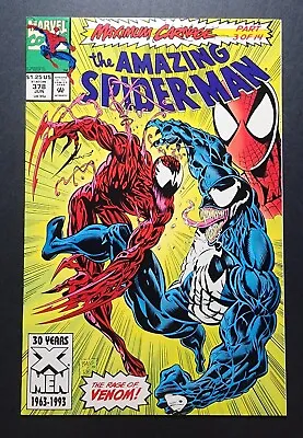 Buy Amazing Spider-Man #378 (1993) Maximum Carnage Part 3 Marvel Comics Comic Book • 11.87£